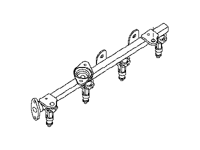 Nissan 17521-7S00A Pipe Assembly-Fuel