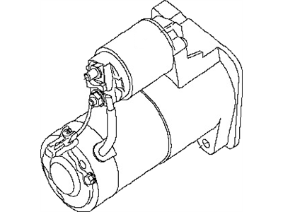 Nissan 23300-1PE0AR Motor Assembly-Starter REMAN