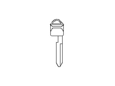 Nissan H0564-CB020 Key-Blank, Master