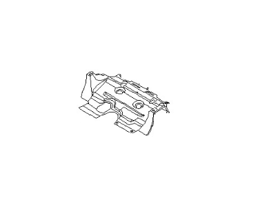Nissan 75892-0W000 Cover-Engine, Lower