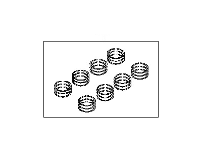 Nissan 12033-ZE00A Ring Set-Piston