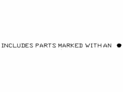 Nissan 88610-ZQ00A Back Assembly Rear Seat Center