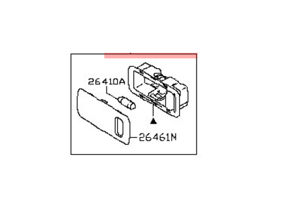 Infiniti 26460-CG00A Lamp Assy-Personal