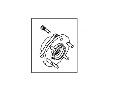 Nissan 40202-9FF0A Hub Road Wheel