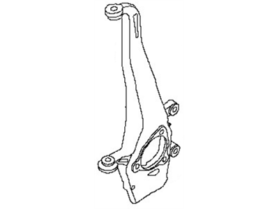 Nissan 40015-7S000 Spindle-KNUCKLE, LH