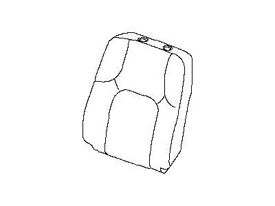 Nissan 87650-ZM01C Back Assembly Front Seat