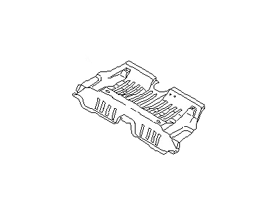 Nissan 74512-01E30 Floor Re Front