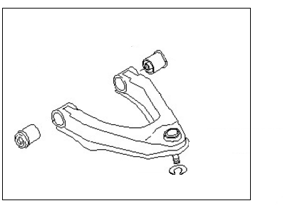 Nissan 54525-ZQ00A Link Complete-Front Suspension, Upper LH