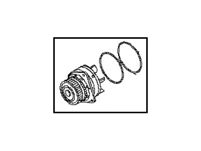 Infiniti B1010-JK00A Pump Assy-Water