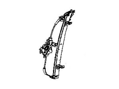 Nissan 80721-3NF5A Regulator Assy-Door Window, LH