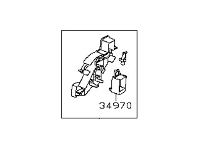 Nissan 34950-6FL0A Shift Lock SOLENOID