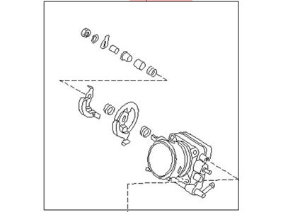 Nissan 16118-53F10 Throttle Body