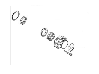 Nissan 40260-2S601 Hub Assembly Free Running