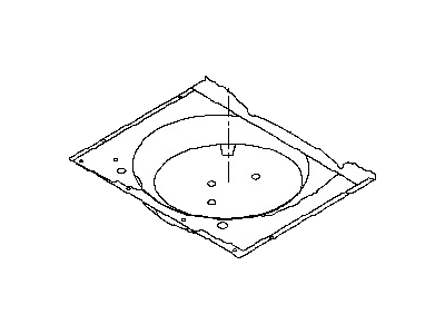 Nissan G4514-3SGMA Floor-Rear, Rear