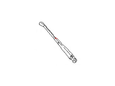 Nissan 28885-01P65 Windshield Wiper Arm Assembly