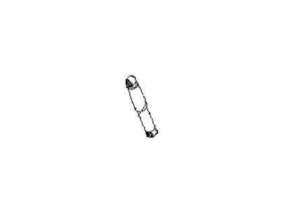 Infiniti 56200-ZQ00C ABSORBER Assembly-Shock, Rear