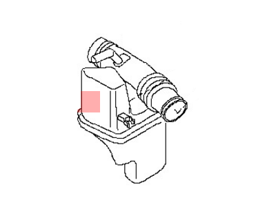 Nissan 16576-6MA1A Air Duct