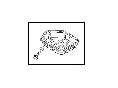 Nissan 11110-4BB0B Pan Assy-Oil