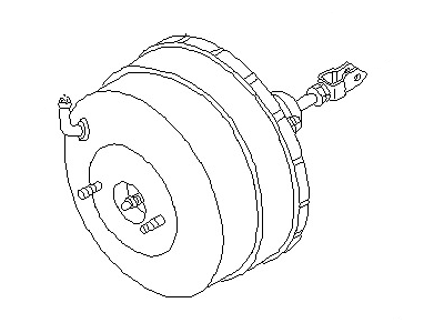 Nissan 47210-22P00 MASTERVACUUM Assembly-Brake