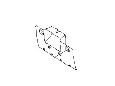 Nissan 93703-7S200 Cover-Panel, Inner