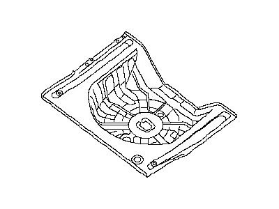 Nissan 74514-3TA0A Floor - Rear, Rear