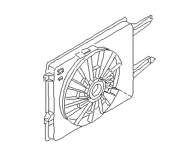 Nissan 21483-0B700 SHROUD Assembly