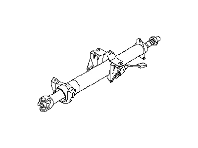 Nissan 48810-7Y060 Column Assy-Steering, Upper