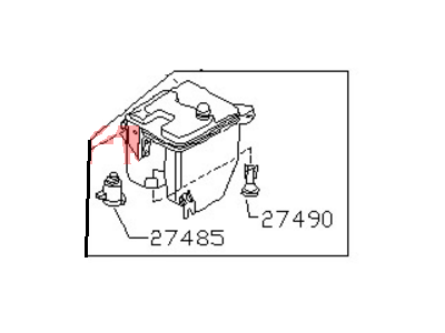 Nissan 28910-61A60 Tank Window Washer