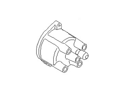 Nissan 22162-01B01 Cap Assy-Distributor