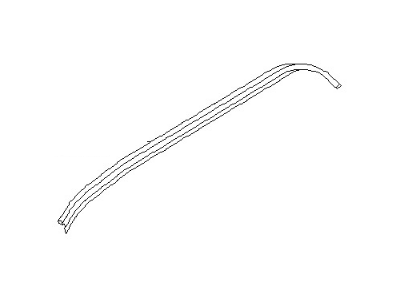 Nissan 80820-55W00 WEATHERSTRIP-Front RH