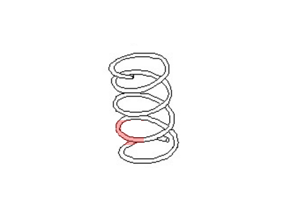 Nissan 54010-35F11 Spring-Front