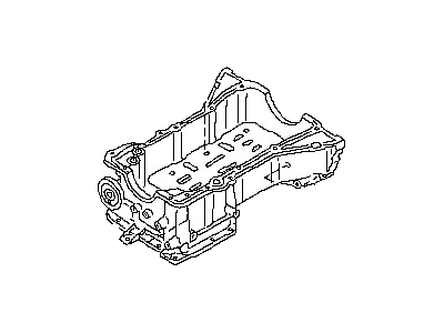 Nissan 11110-JH00B Pan Assy Oil