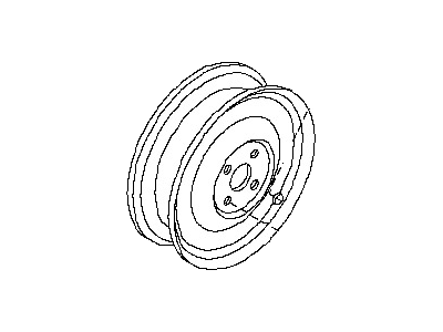 Nissan 40300-3TA7A Spare Tire Wheel Assembly