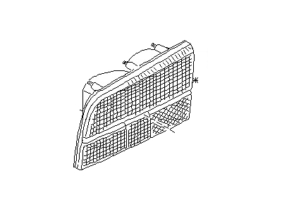 Nissan 26554-82A10 Lens-Combination Lamp RH