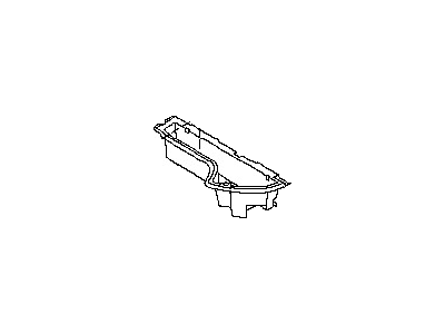Nissan 84979-CA000 SPACER-Luggage Floor, L
