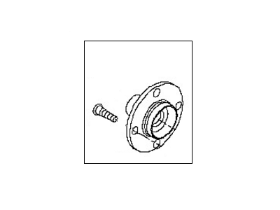 Nissan 40202-AX000 Hub Assembly-Road Wheel, Front