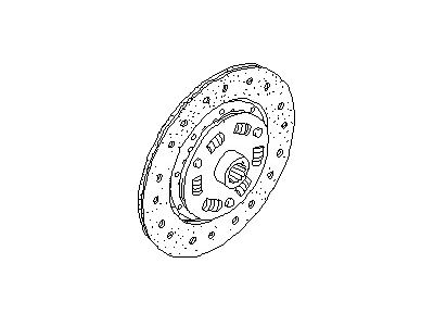 Nissan C0100-6E600 Clutch Disc