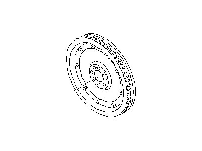 Infiniti 12310-JK20C FLYWHEEL Assembly