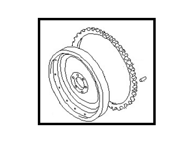 Infiniti 12310-7J500 FLYWHEEL Assembly