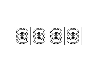 Nissan 12033-ZB00A Ring Set Piston