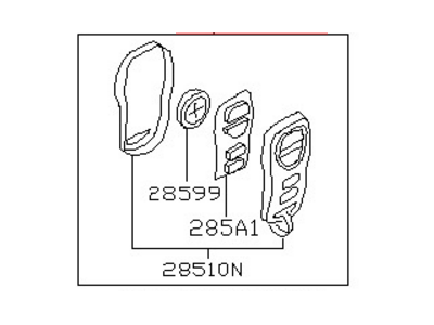 Nissan 28268-2Y900 Switch Assembly-Remote