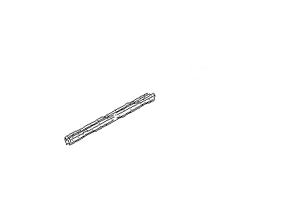 Nissan 80835-26M01 WEATHERSTRIP Door Front LH