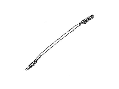 Nissan 73821-5ZW0A Finisher Assy-Roof Side, LH