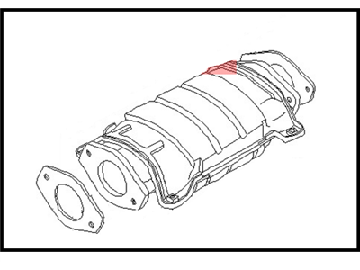 Nissan 20802-29R25 Catalytic Converter