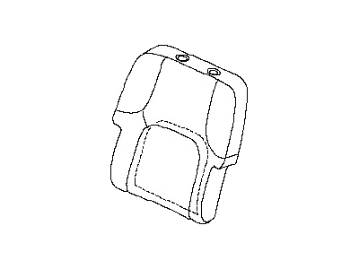 Nissan 87600-9BF2A Back Assembly Front Seat
