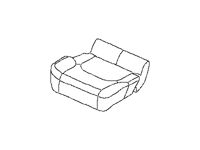 Nissan 87300-8B700 Cushion Assy-Front Seat