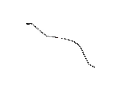 Nissan 46290-EA100 Tube Assembly-Rear Brake, R