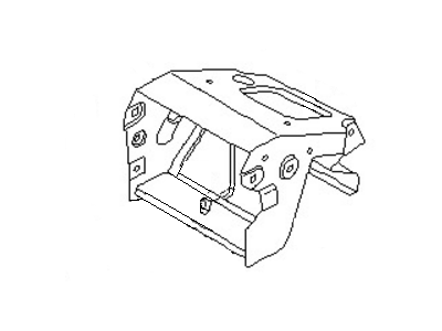 Nissan 26075-01F25 Headlamp Housing Assembly, Driver Side