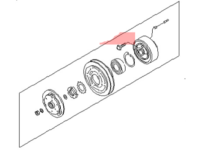 Nissan 92660-30P10 Clutch Set-Magnet