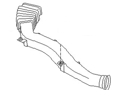 Nissan 16577-88G00 Duct Assembly-Air